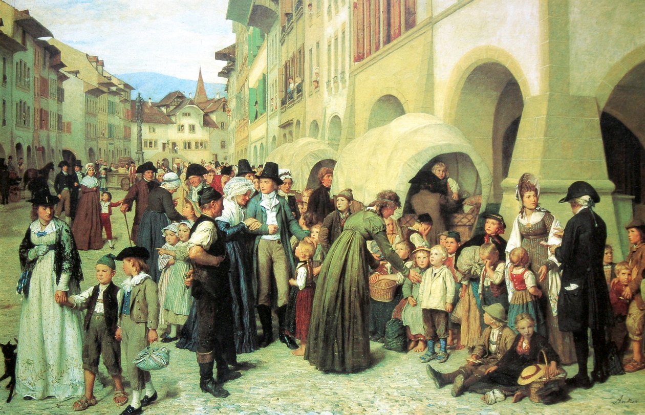 ülke çocukları by Albert Anker