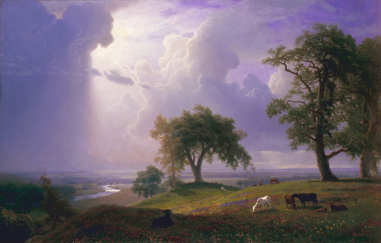 Kaliforniya Baharı by Albert Bierstadt