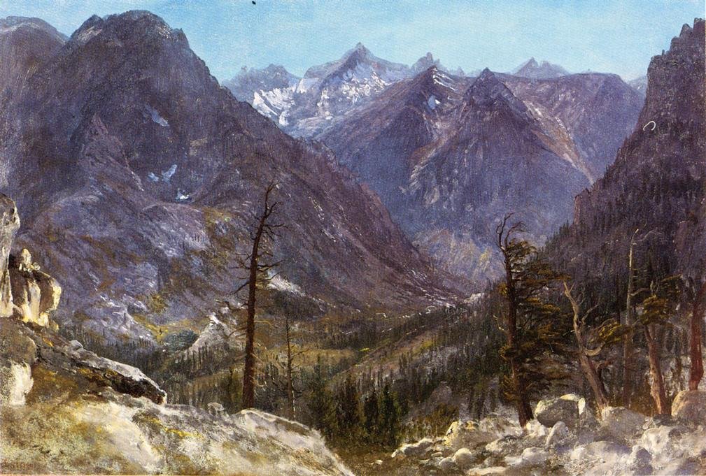 Estes Parkı, Kolorado by Albert Bierstadt