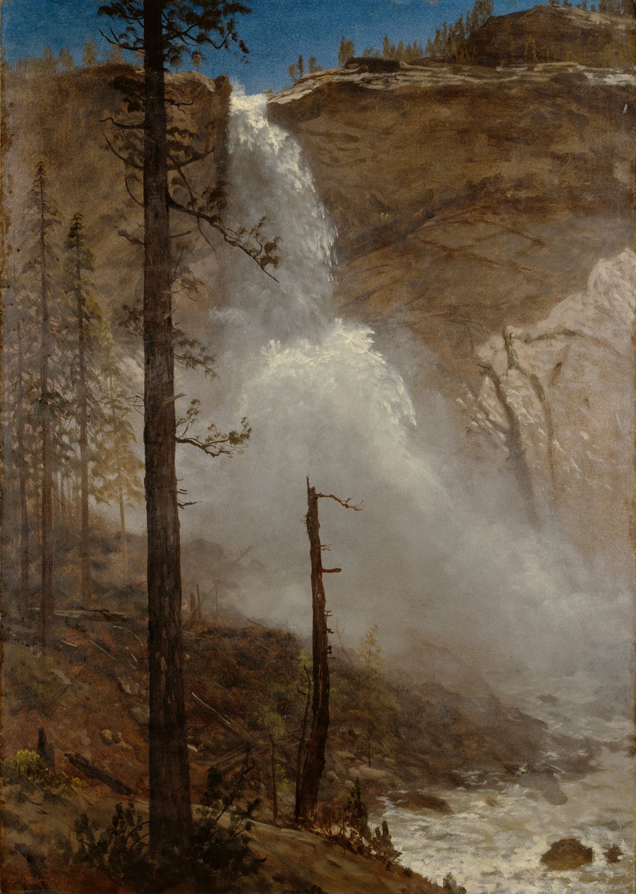 Yosemite Şelaleleri by Albert Bierstadt