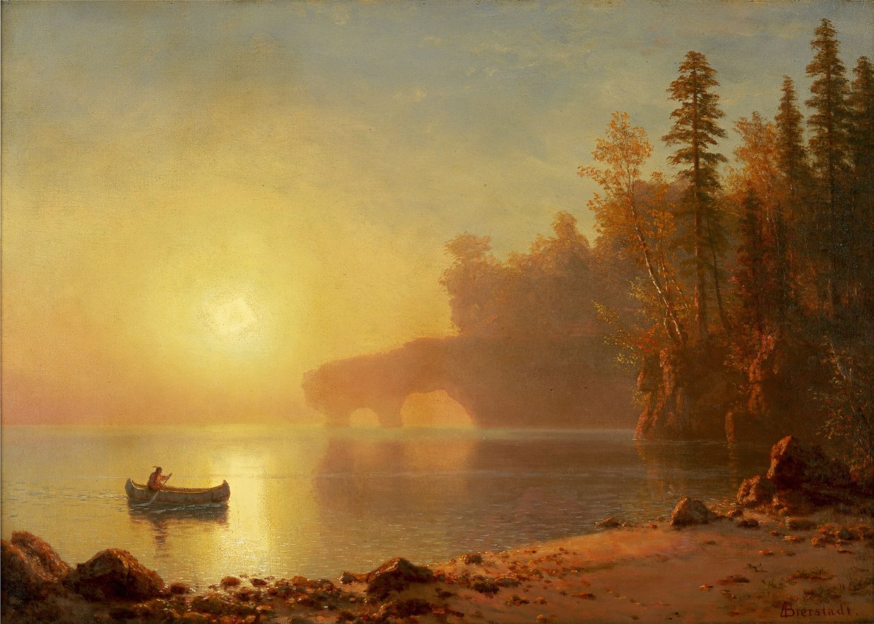Hint Kanosu by Albert Bierstadt