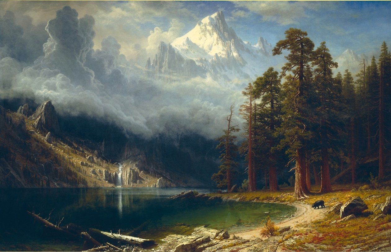 Corcoran Dağı by Albert Bierstadt