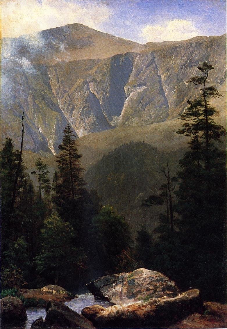 Dağlık Manzara by Albert Bierstadt