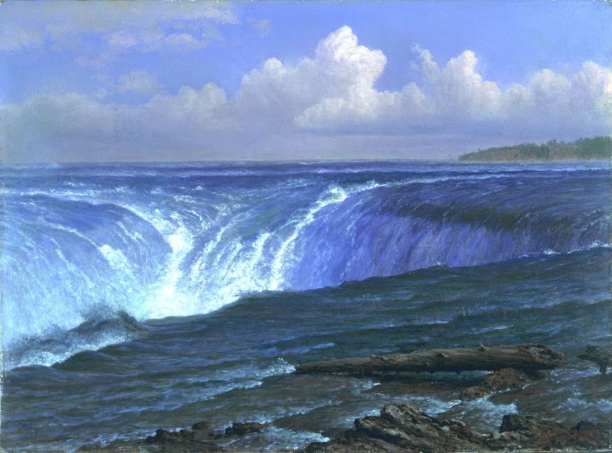 Niagara Şelaleleri by Albert Bierstadt
