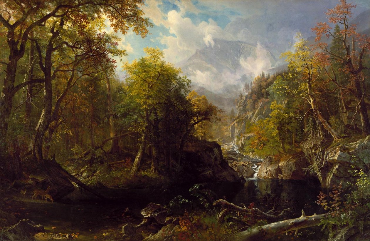 Zümrüt Havuz by Albert Bierstadt