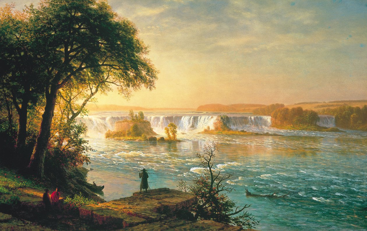 Anthony Şelaleleri by Albert Bierstadt