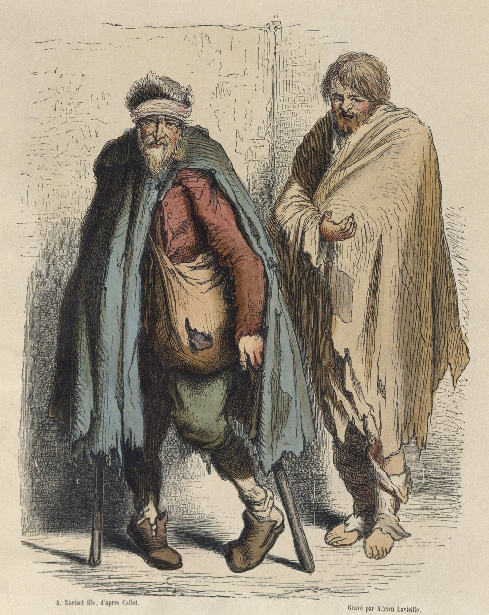 Dilenciler, Jacques Callot