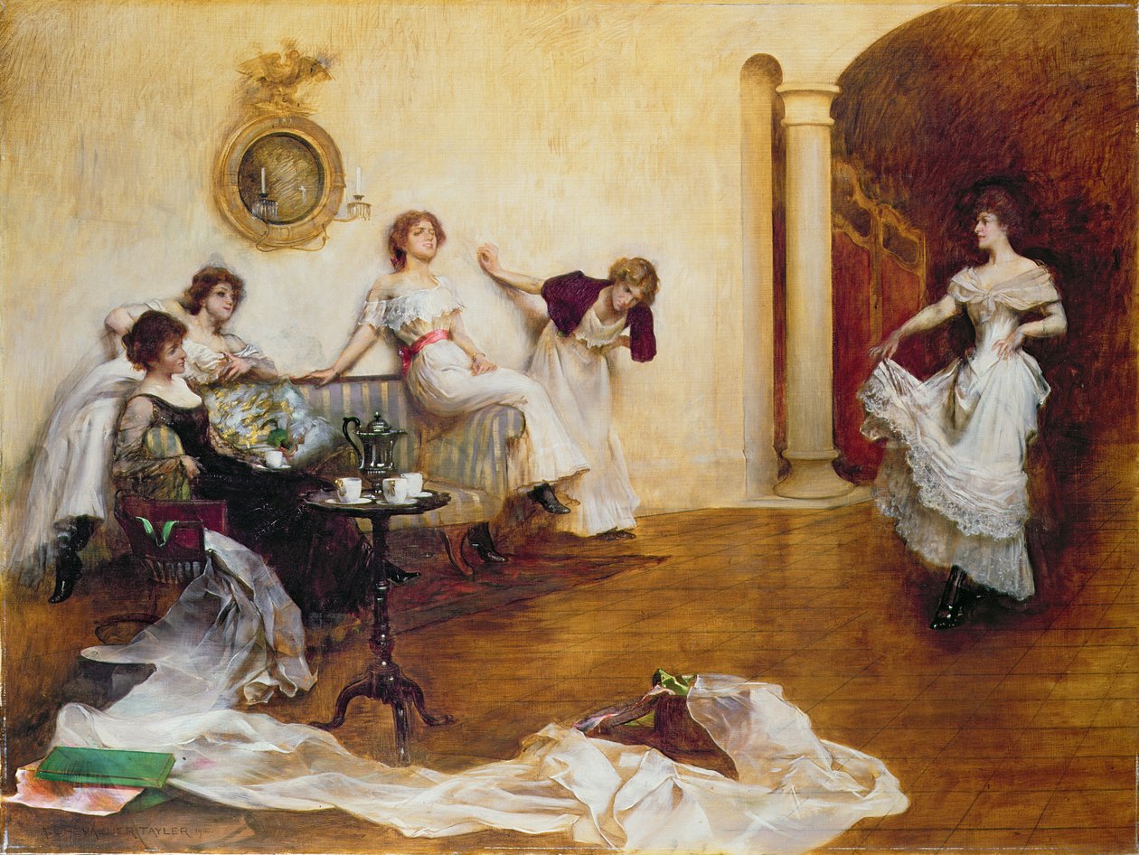 İpekler ve Satenler, 1900 by Albert Chevallier Tayler