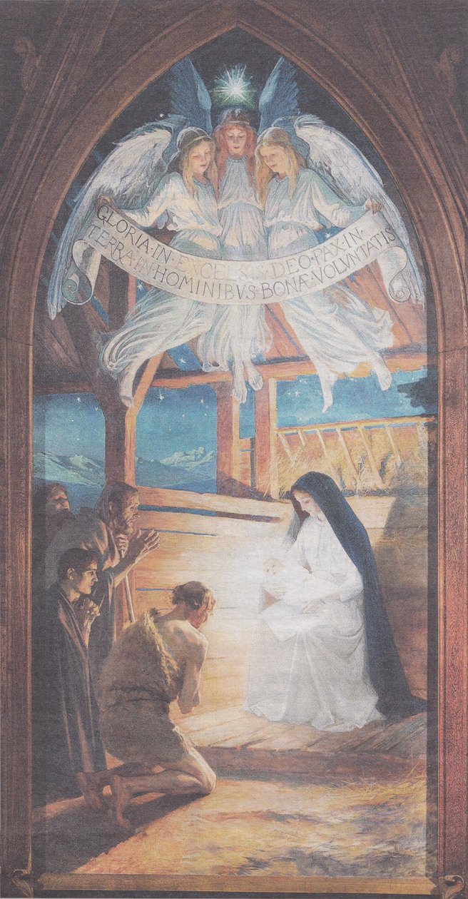 Çobanların ibadeti by Albert Gustaf Aristides Edelfelt