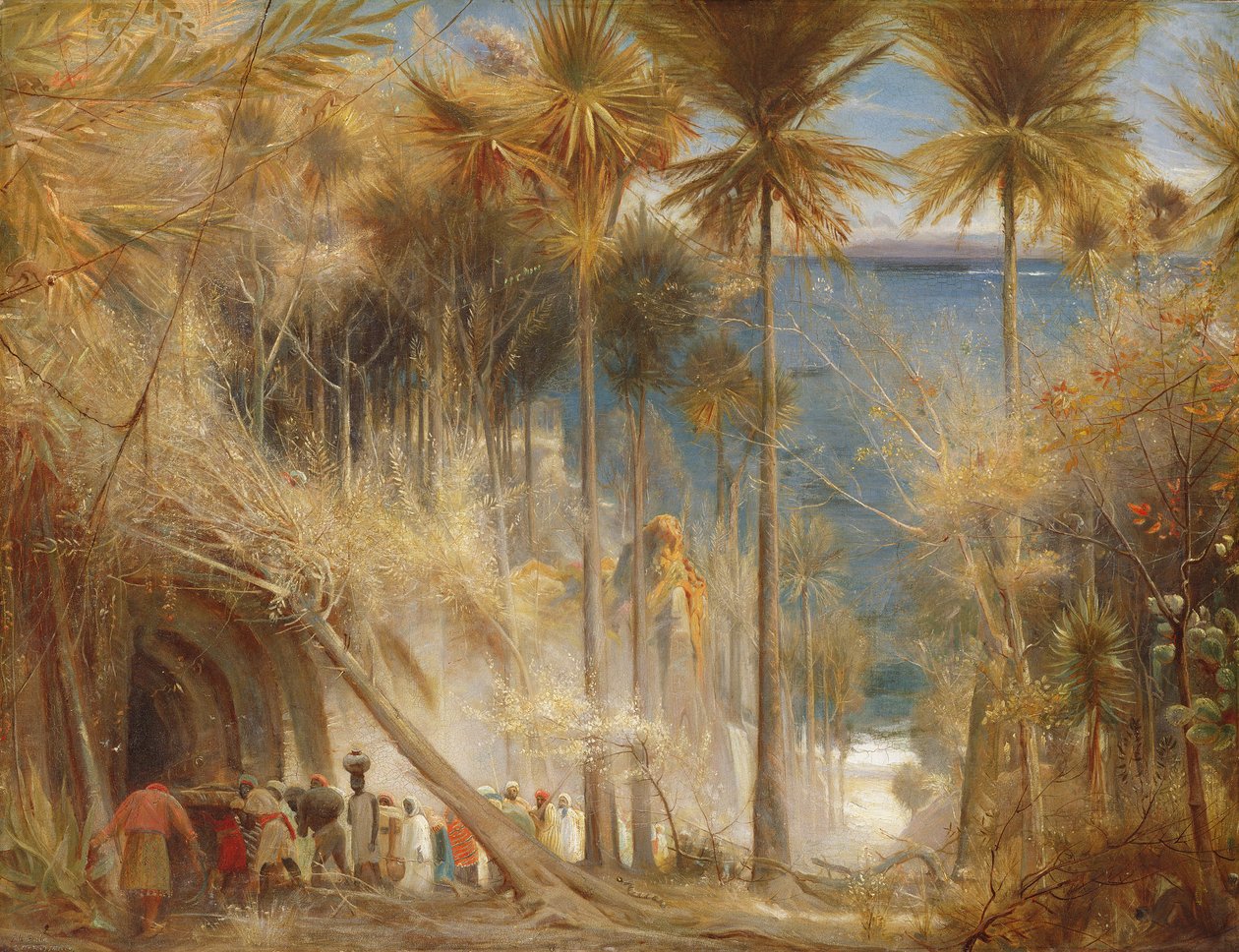 Ali Baba ve Kırk Haramiler by Albert Goodwin