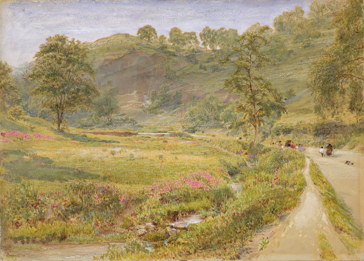 Matlock, 1871 by Albert Goodwin