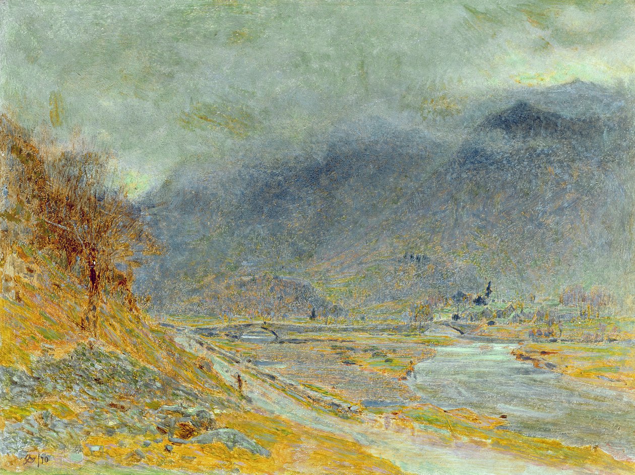 Dağ Sisi, 1870 by Albert Goodwin
