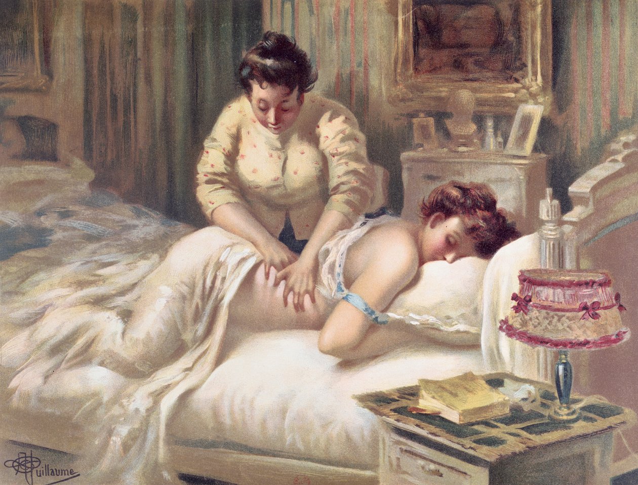 Bir masaj seansı by Albert Guillaume