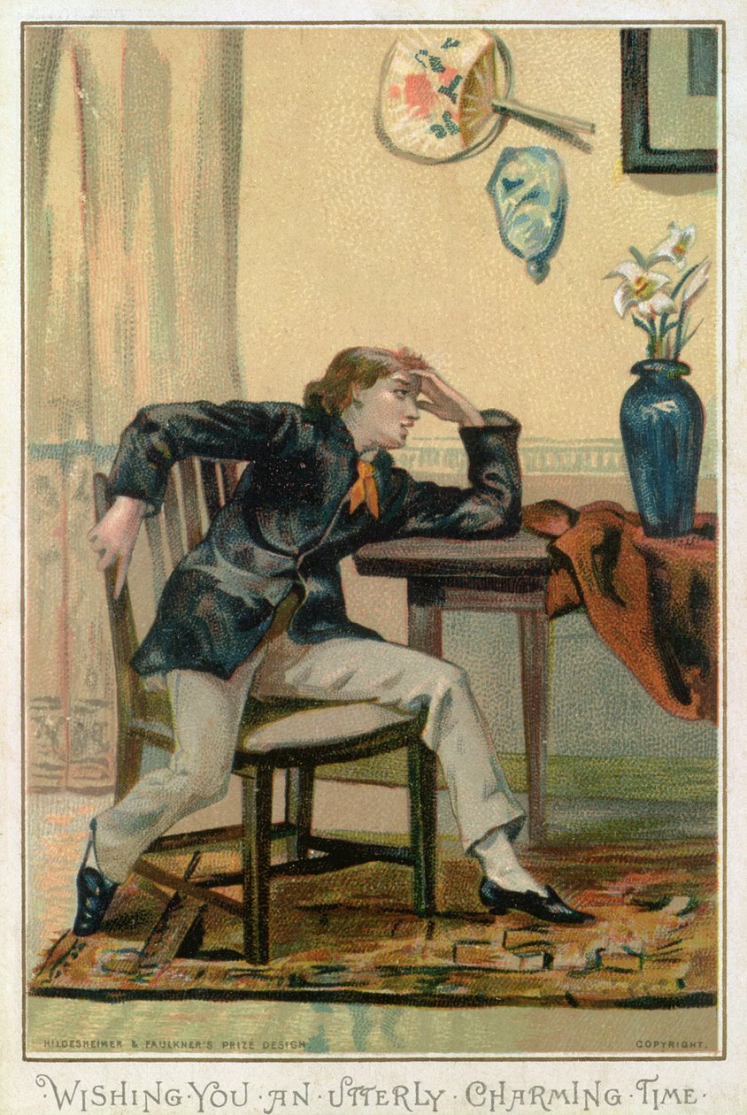 Size Tamamen Büyüleyici Bir Zaman Diliyorum, Victoria Noel Kartı, Hildesheimer und Faulkner tarafından yayınlandı, Londra, c.1880 by Albert Jnr. Ludovici