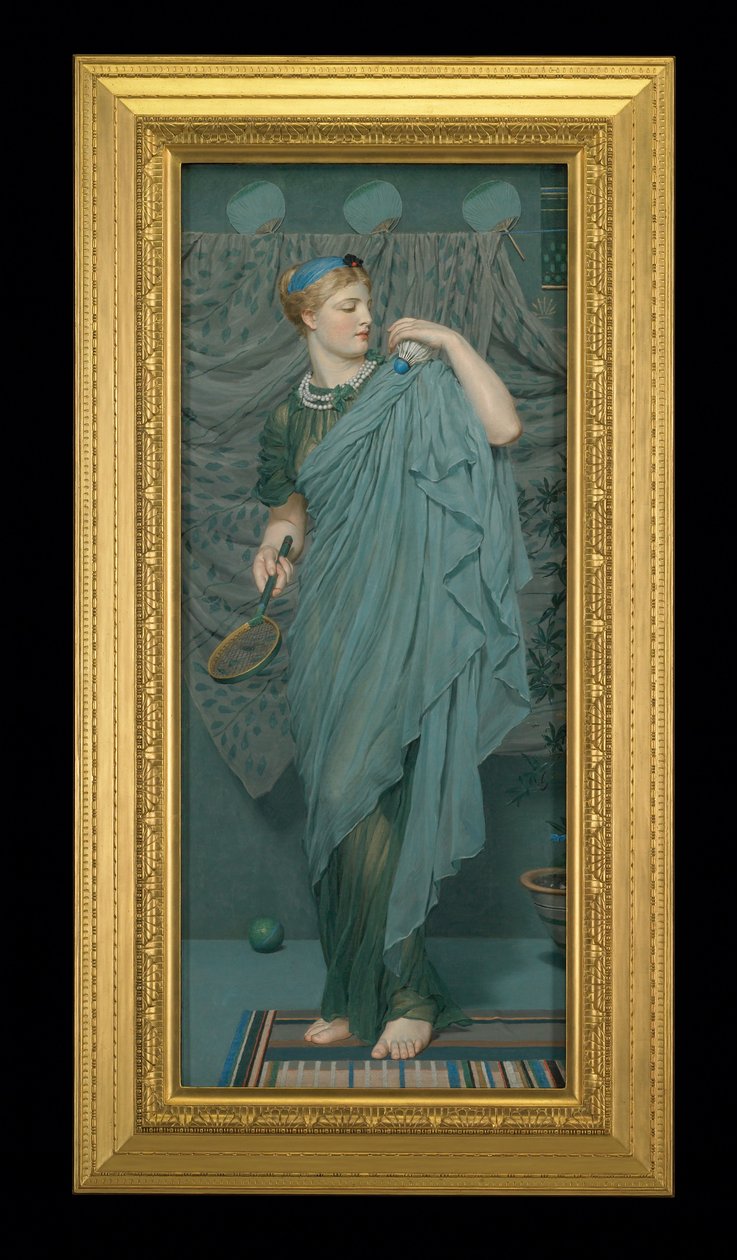 Battledore, 1868-70 by Albert Joseph Moore