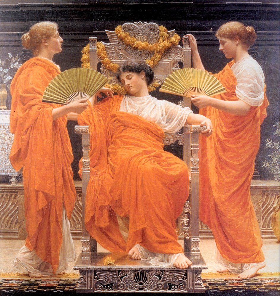 Yaz ortası by Albert Joseph Moore