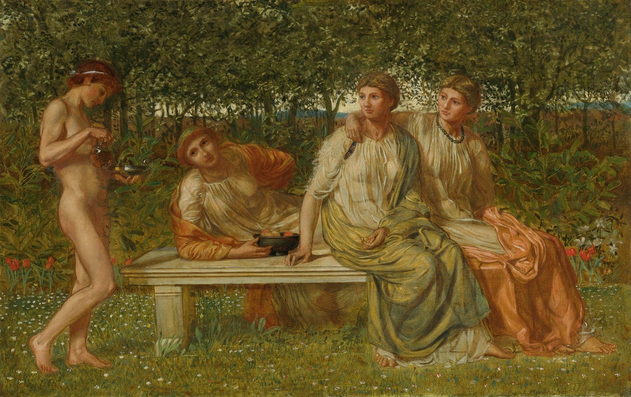 mermer koltuk by Albert Joseph Moore