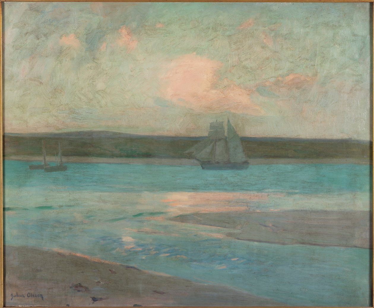 Akşam, St Ives by Albert Julius Olsson