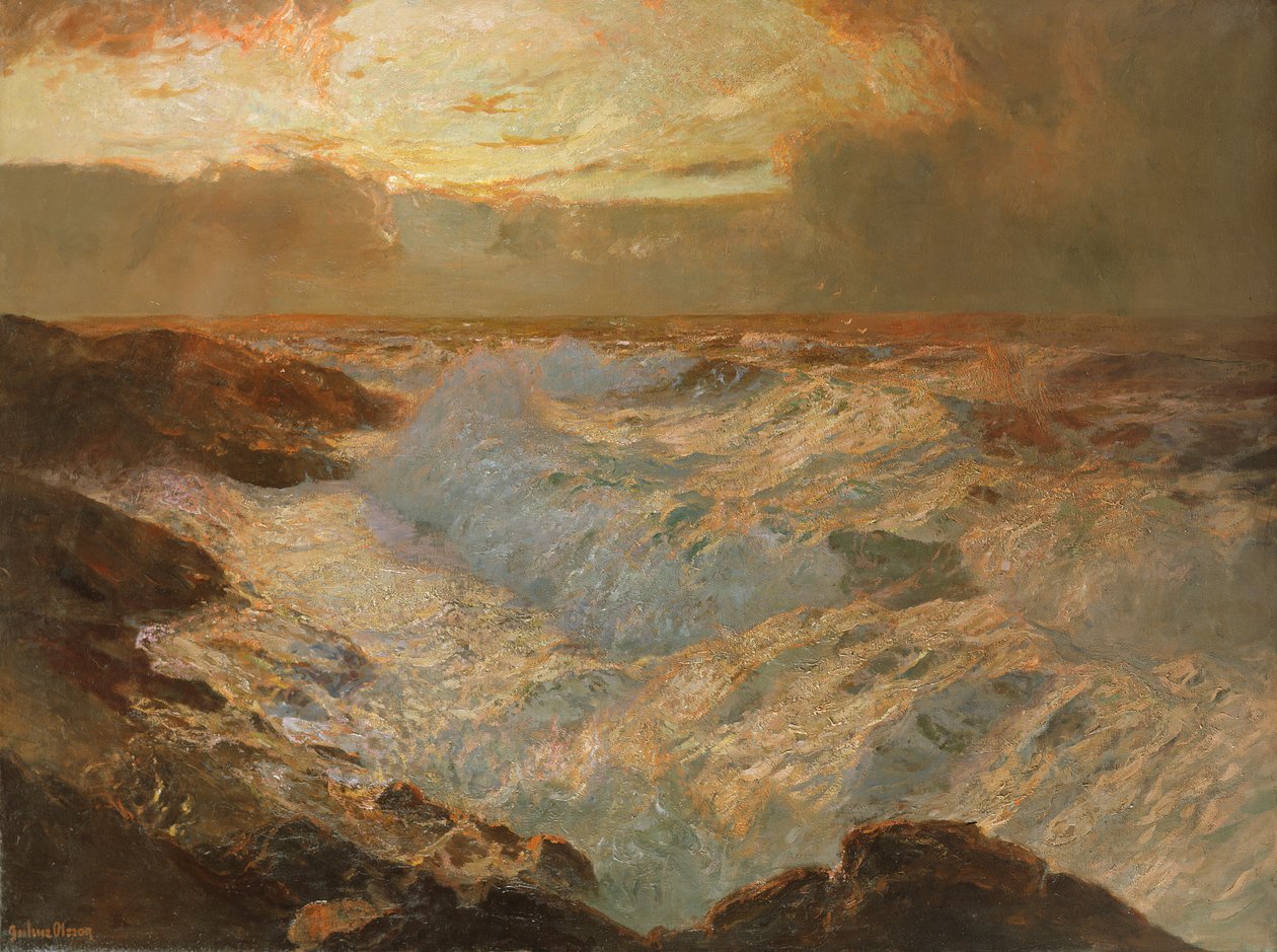 Deniz manzarası, c.1920 by Albert Julius Olsson