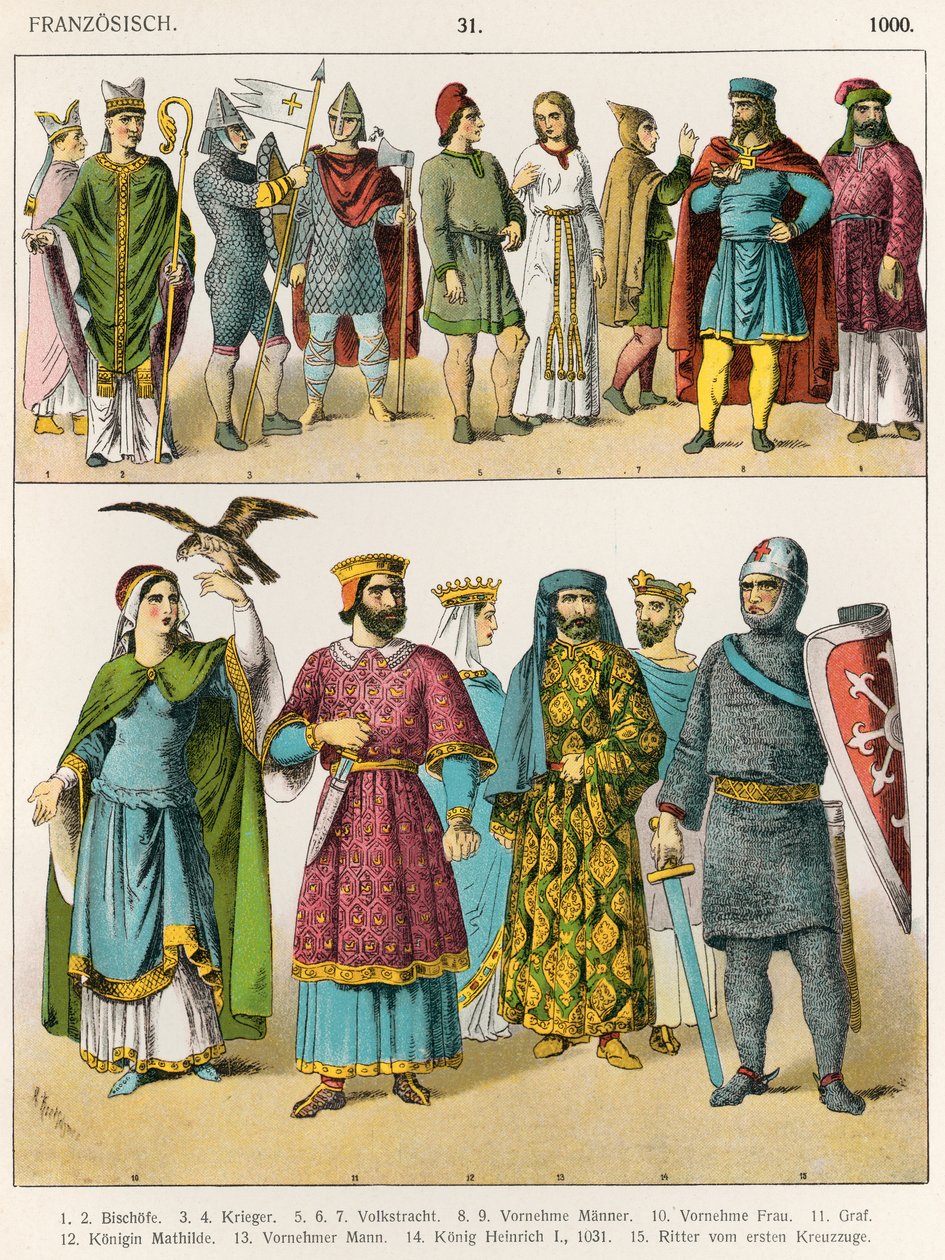 Fransız Elbisesi, c.1000, 