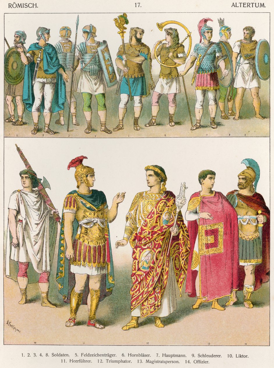 Roma Askeri Elbisesi, 
