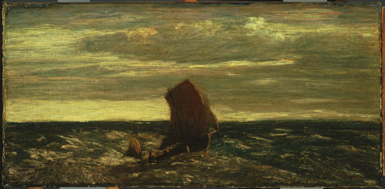 eve doğru bağlı by Albert Pinkham Ryder