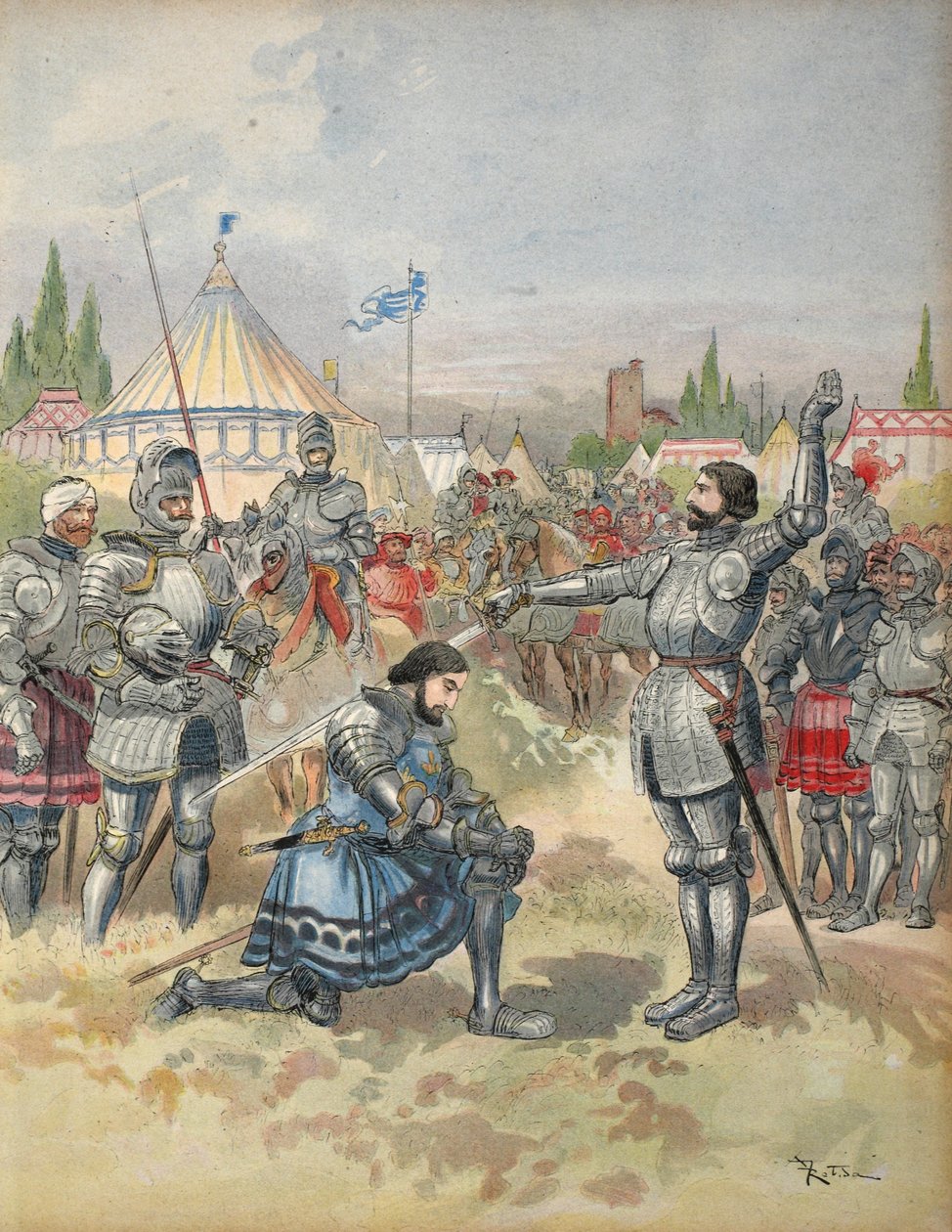 Bayard şövalye Francis I, 