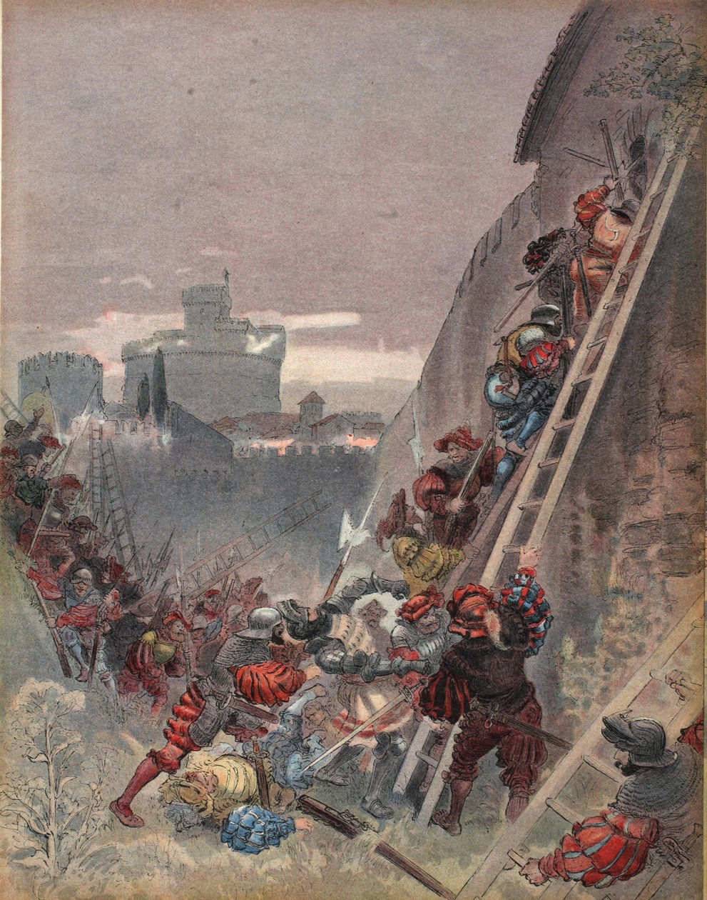 Bourbon, Roma