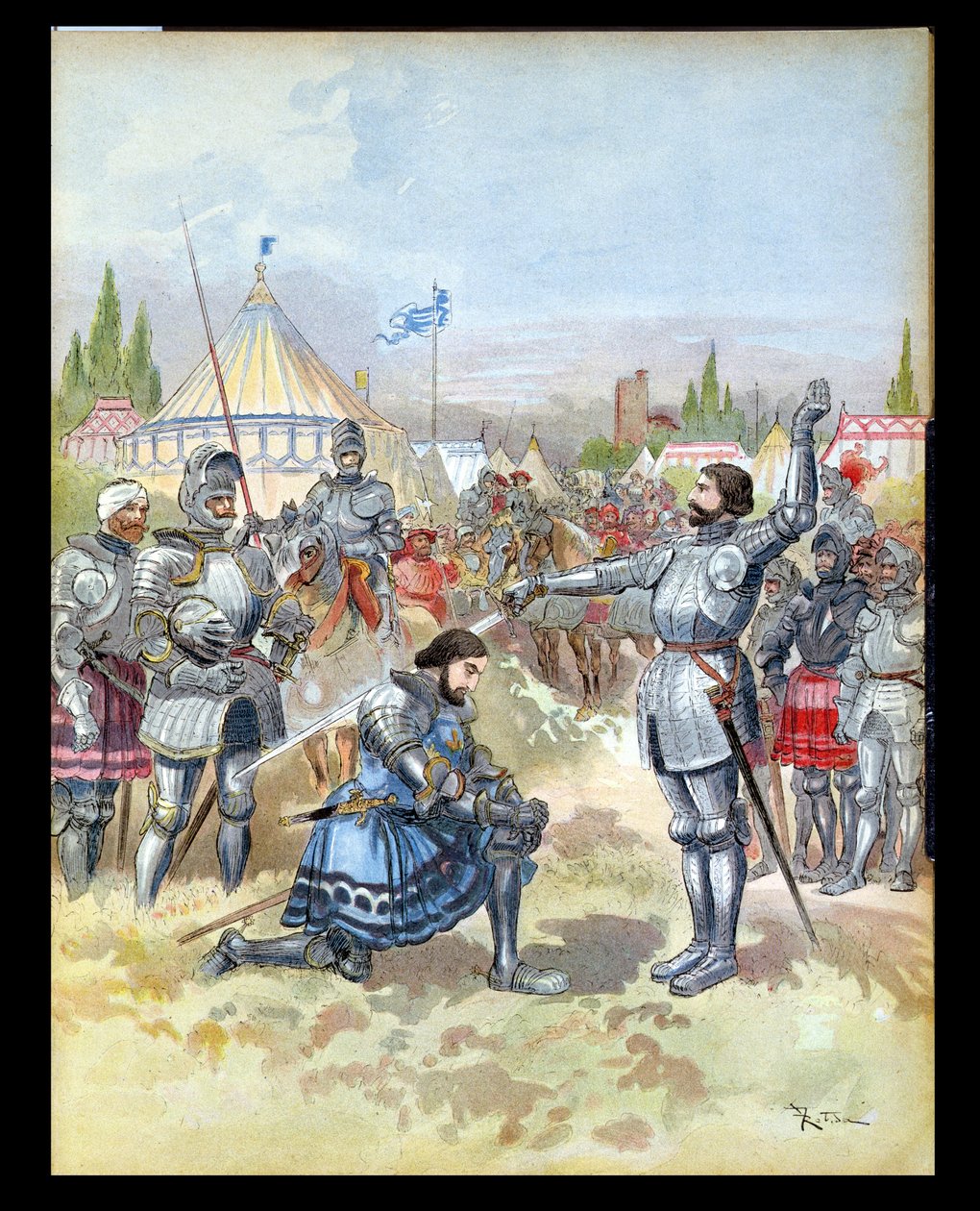 Pierre du Terrail (1476-1524) Chevalier de Bayard, I. Francis