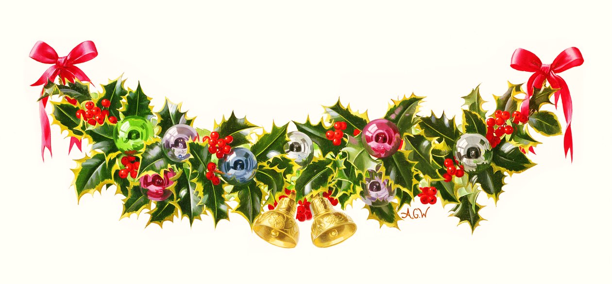 Bir Noel Çelenk by Albert Williams