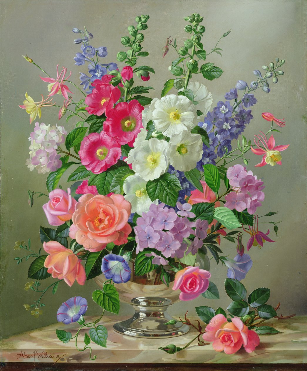 Bir Eylül Çiçek Aranjmanı by Albert Williams