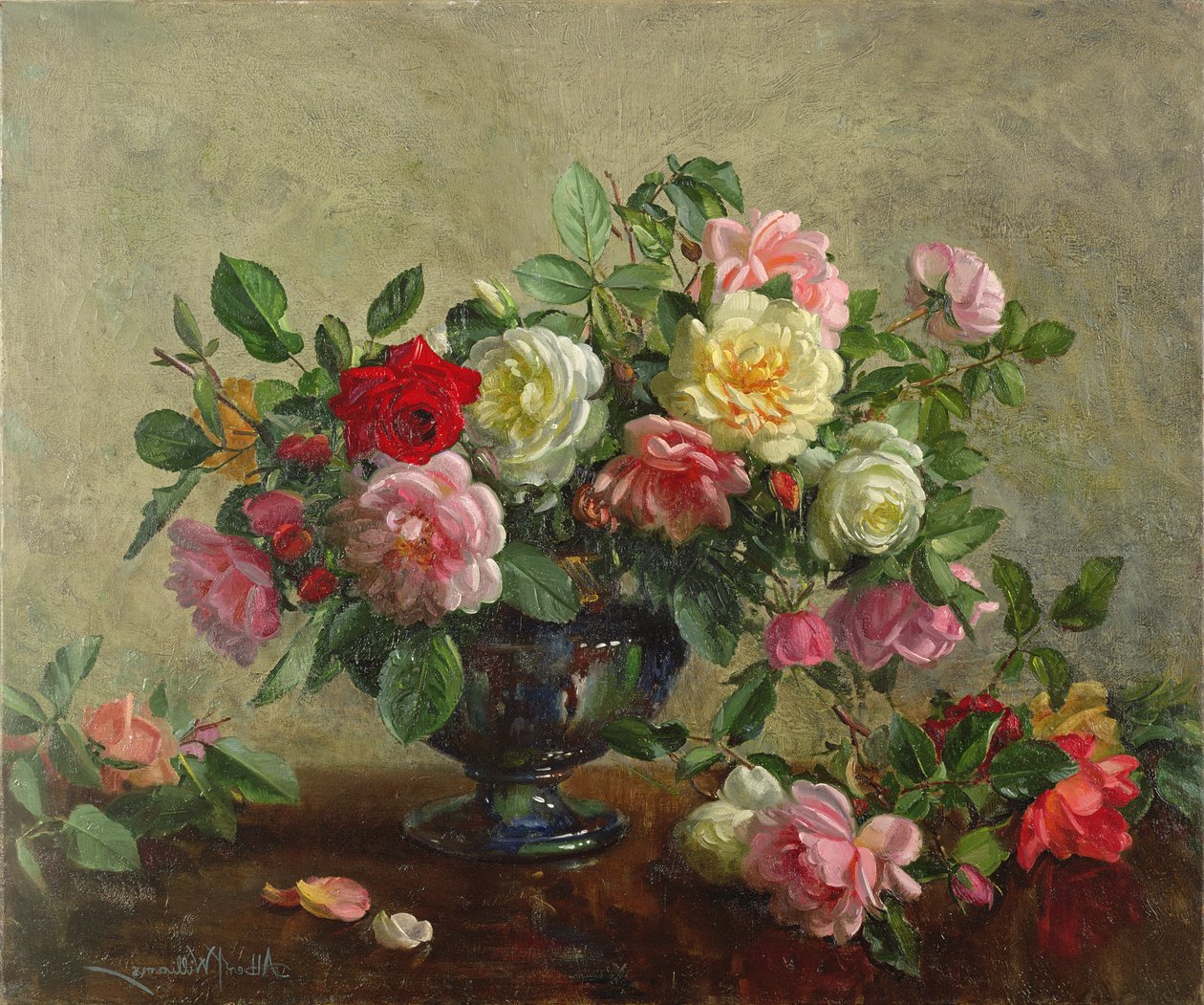 AB100 Gül Kabı Gül Dolu by Albert Williams