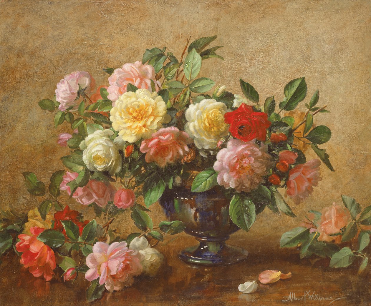 AB1102 Bir Yaz Gülünde Tüm Güzellikler by Albert Williams
