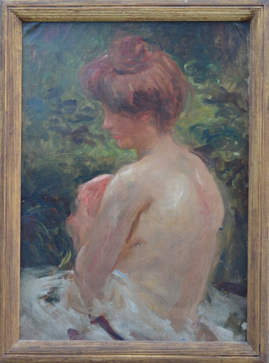 Yüzücü, 1890 dolayları by Albert de Belleroche