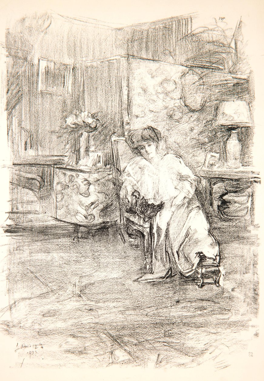 Röportaj, Ferby Locası, 1905 by Albert de Belleroche
