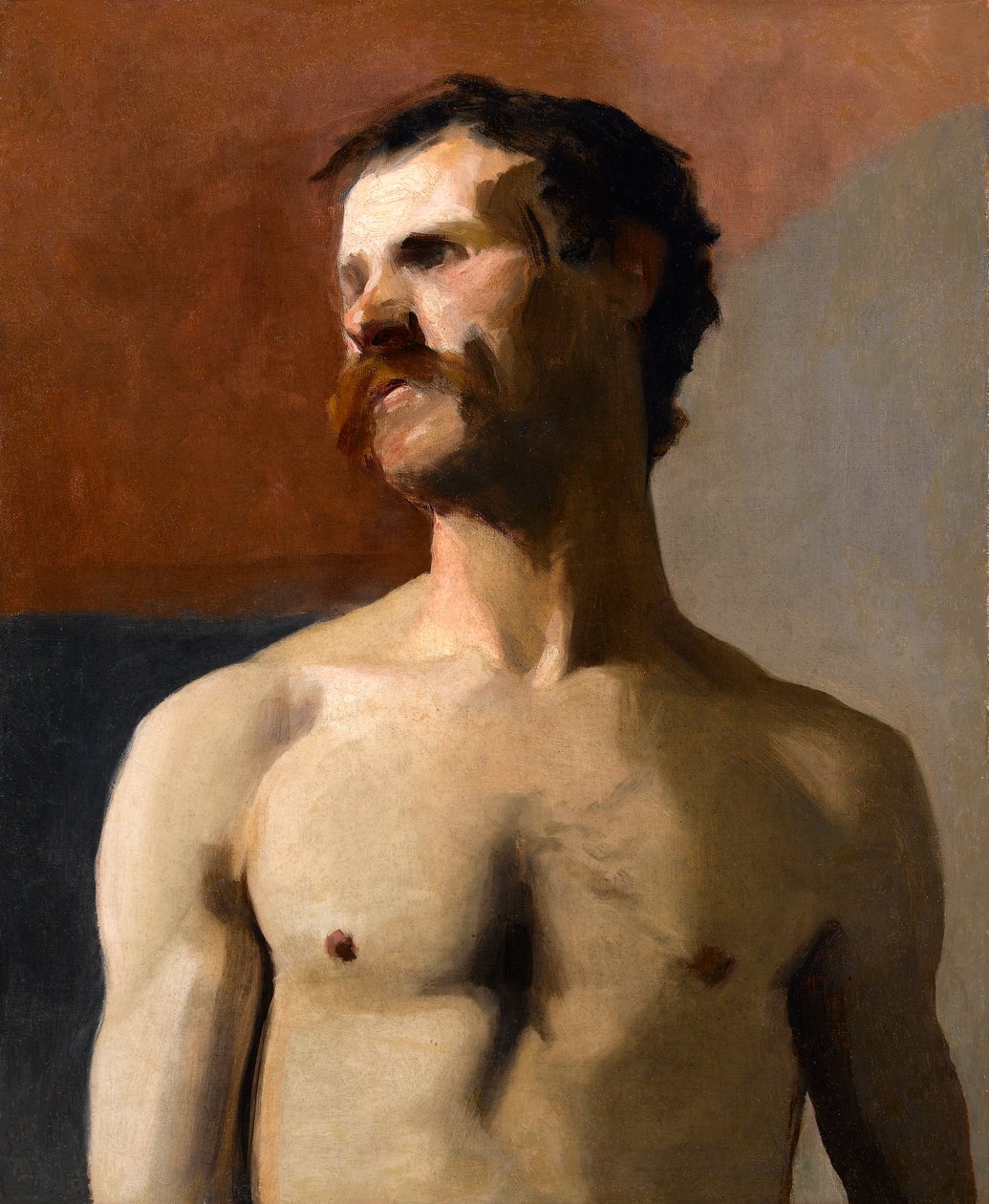 Erkek Çıplak - yaşam çalışması, c.1885 by Albert de Belleroche