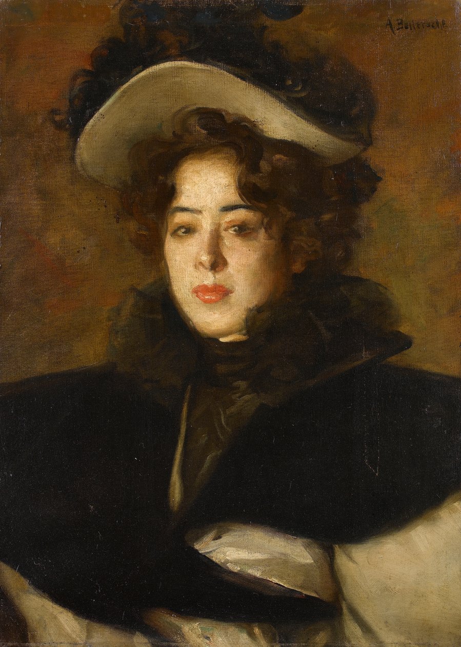 Portre OP Nana by Albert de Belleroche