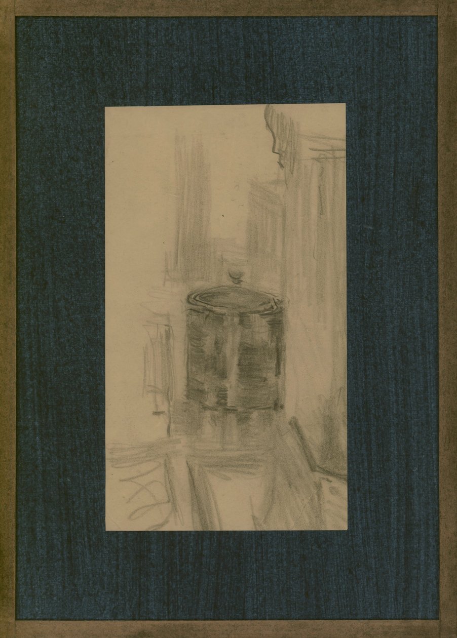 Bisküvi teneke ile natürmort, c.1890 by Albert de Belleroche