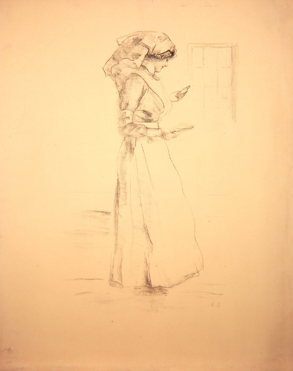 Hemşire, 1916 by Albert de Belleroche
