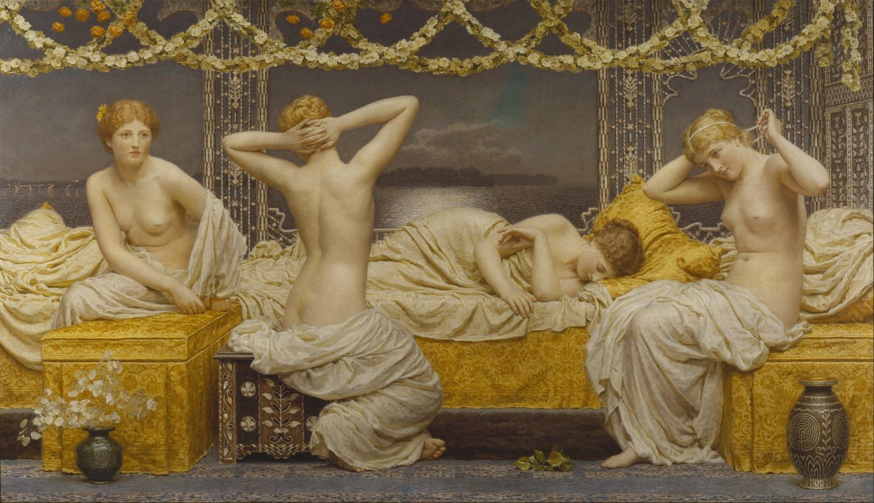 Bir Yaz Gecesi by Albert Joseph Moore