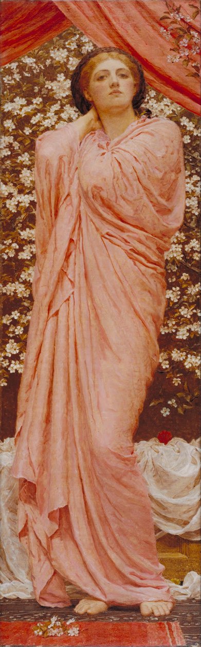 çiçekleri by Albert Joseph Moore