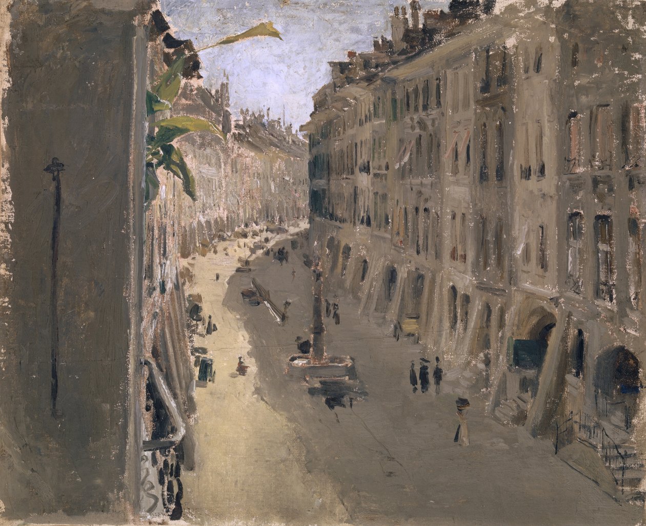 Gerechtigkeitsgasse, Bern, 1880-90 dolayları by Albert Anker