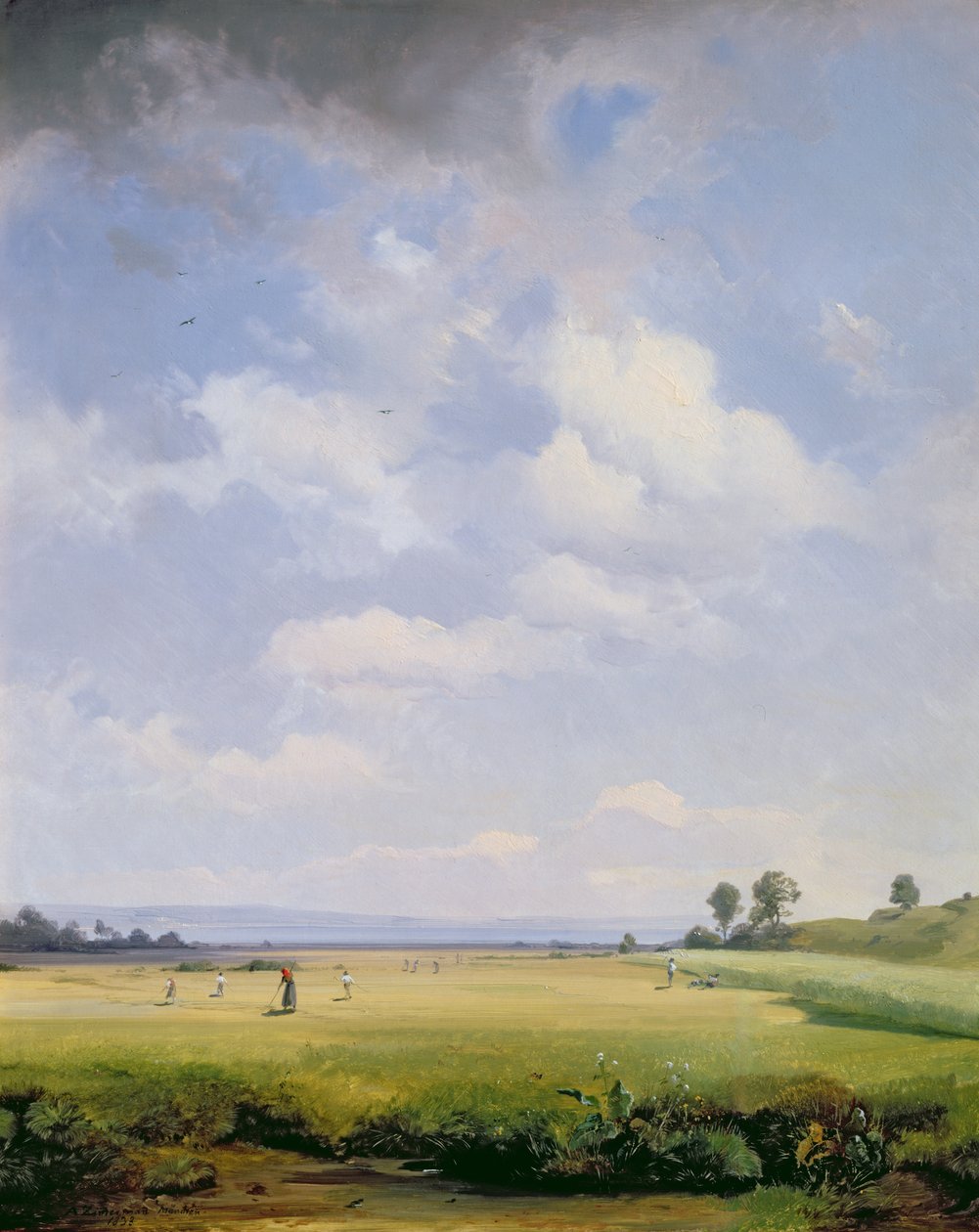 saman yapımı, 1838 by Albert August Zimmermann