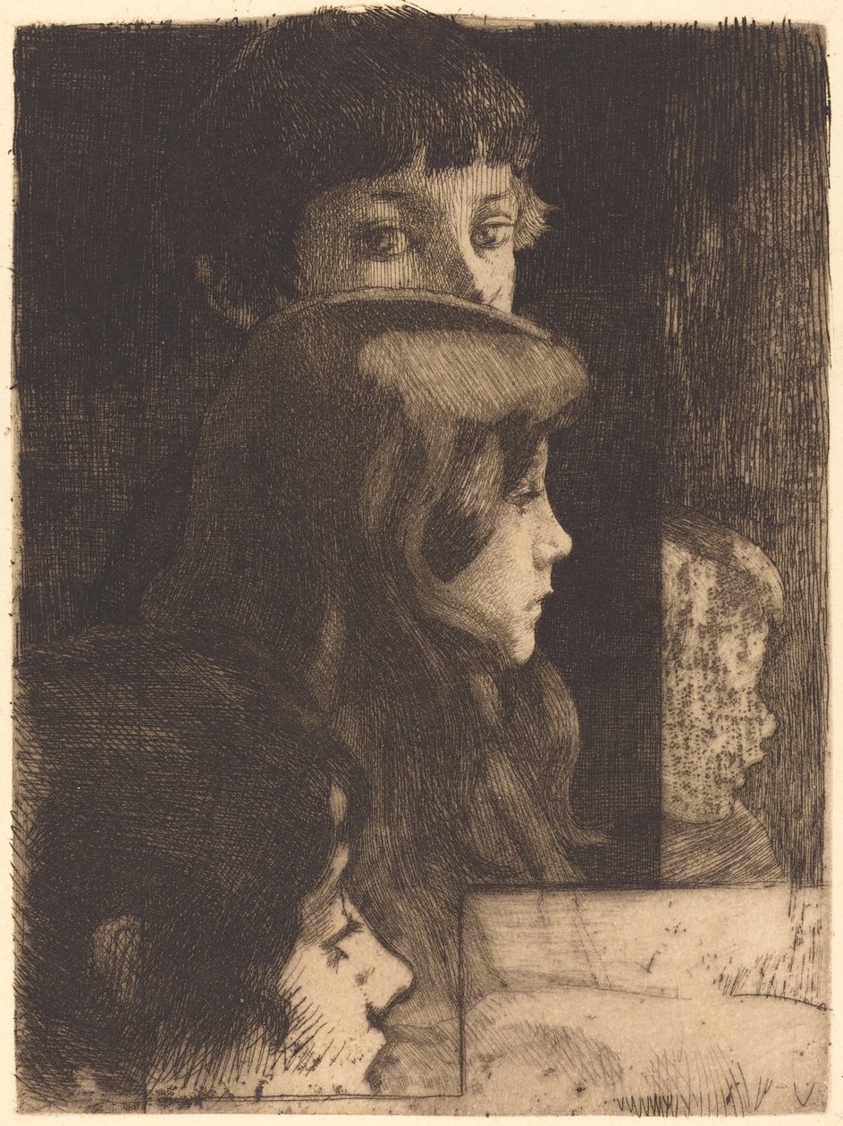 Bir aile by Albert Besnard