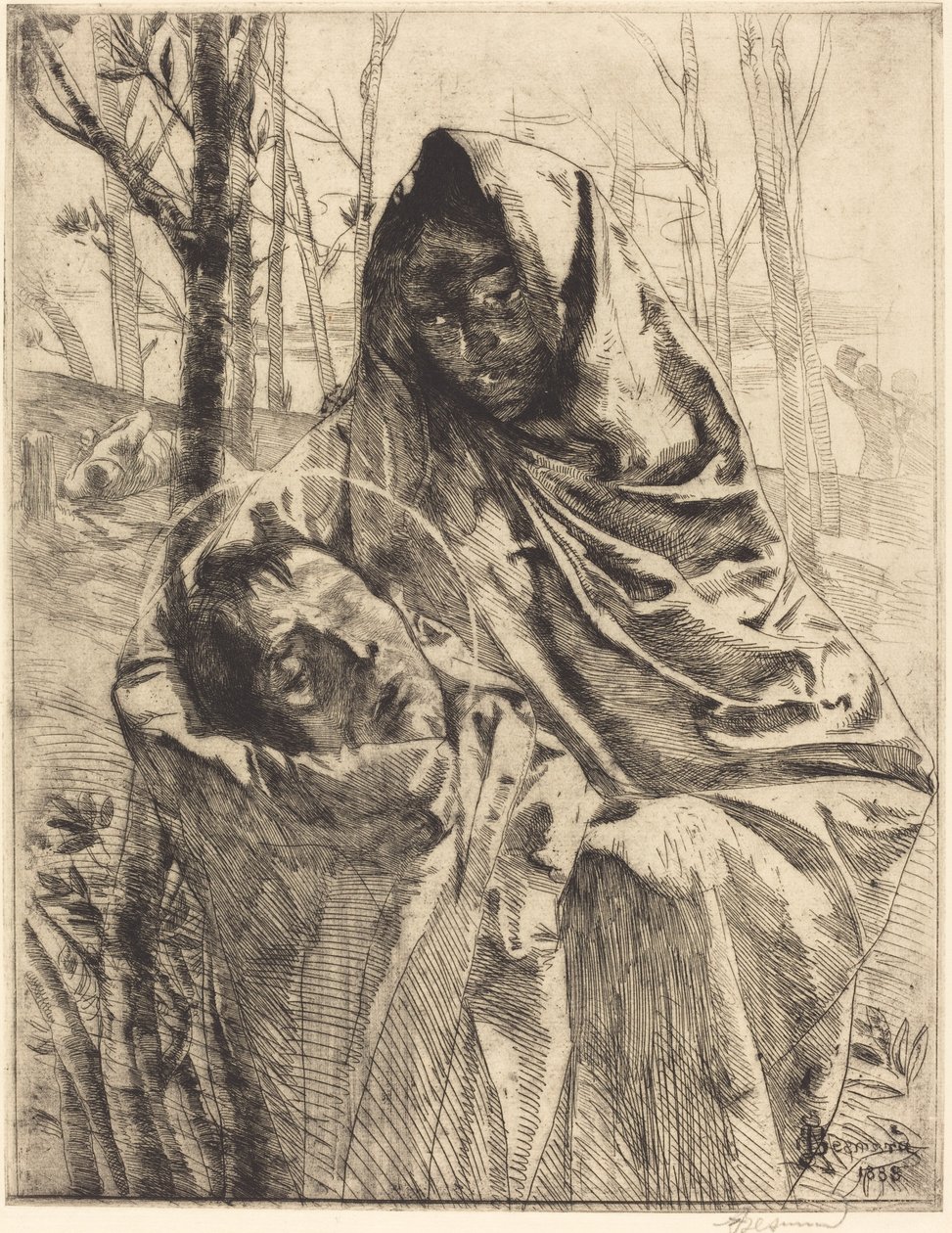 Şehit by Albert Besnard