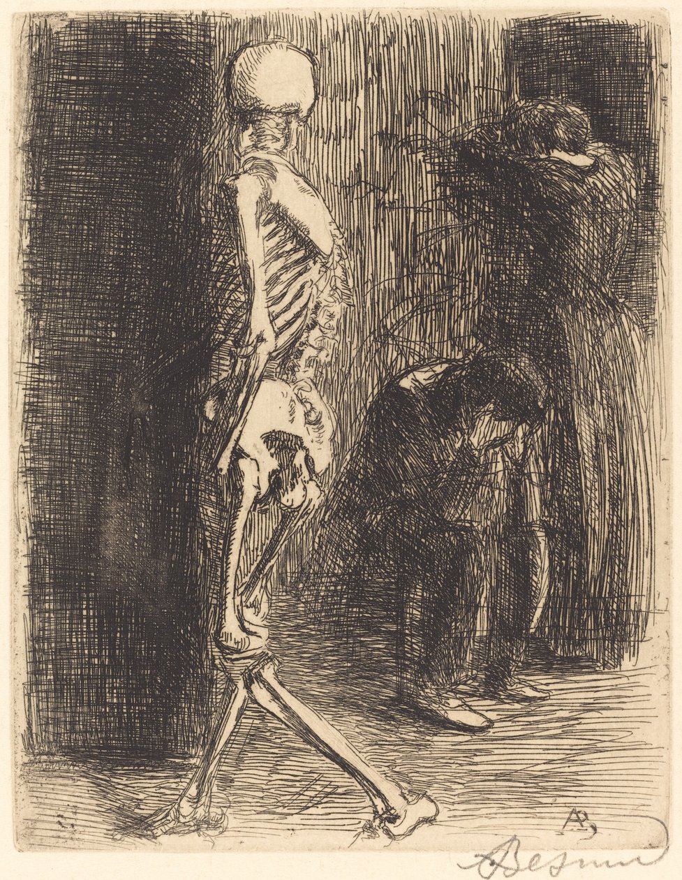 Ziyaretten Sonra by Albert Besnard
