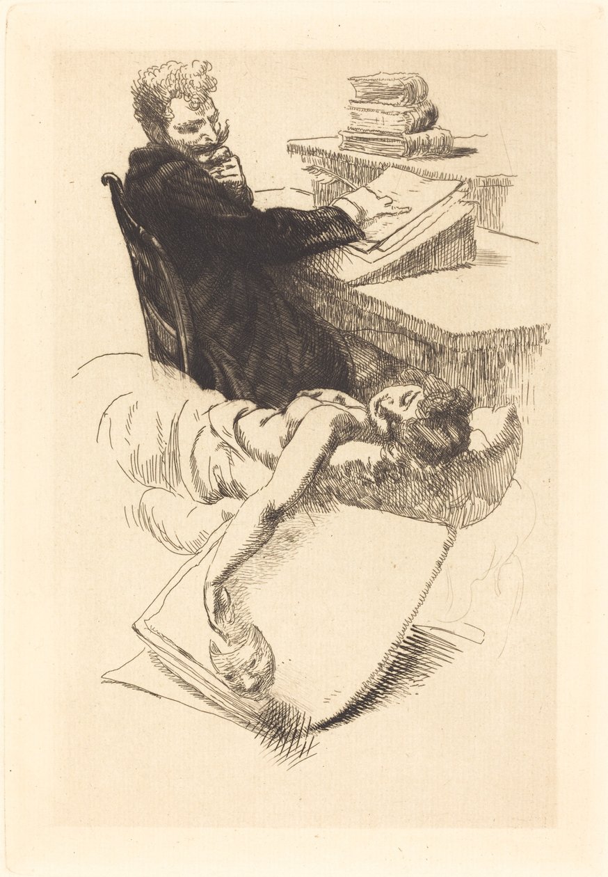 "The Clemenceau Affair" için ön yazı by Albert Besnard