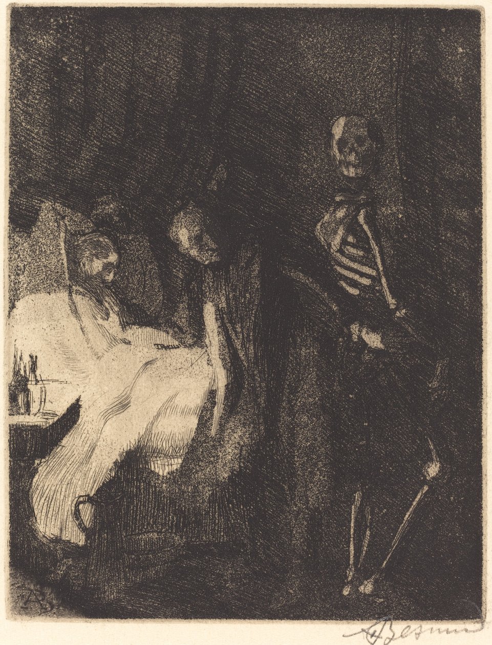 Sinirli by Albert Besnard