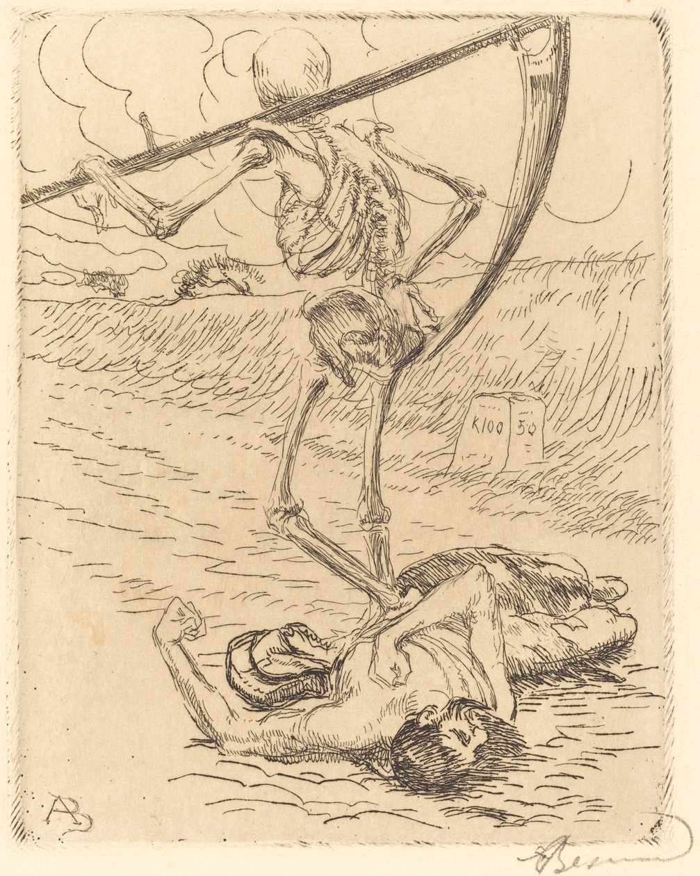 kayıtsız (kayıtsız) by Albert Besnard