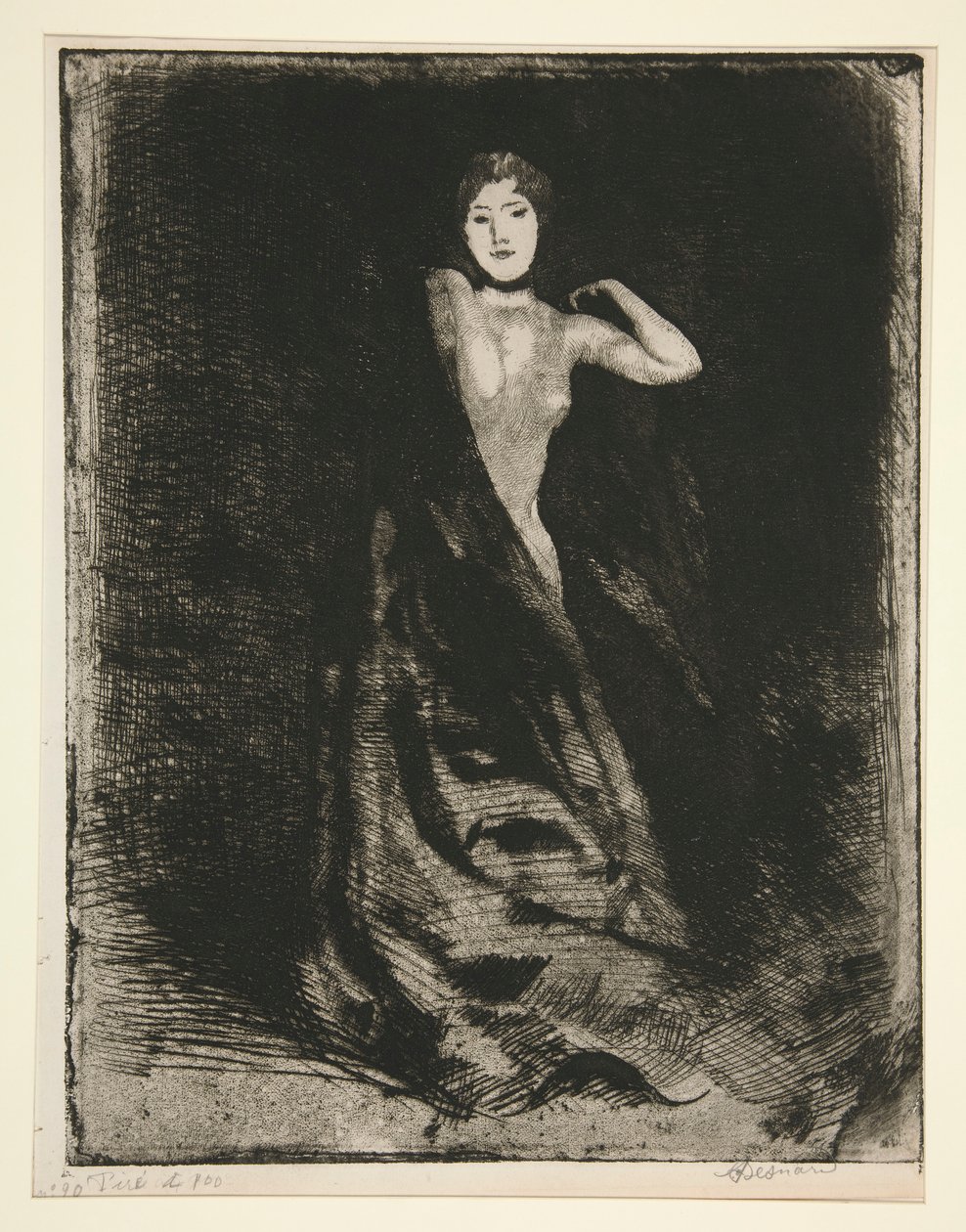 Kadın (Frontispiece) by Albert Besnard